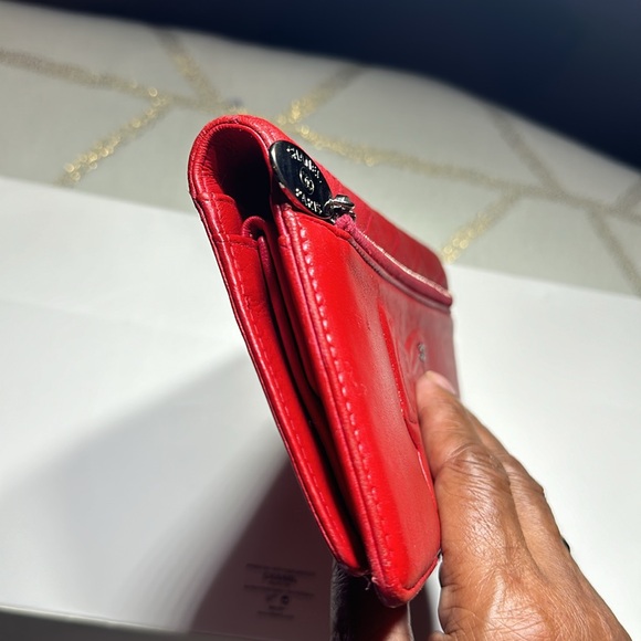 Fire red Chanel with silver hardware - Picture 7 of 8